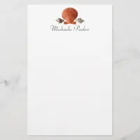 Seashells Personalized Letterhead Stationery