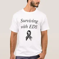 Surviving with EDS Ehlers-Danlos Syndrome Ribbon T-Shirt