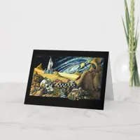 Alien Archeology Greeting Card