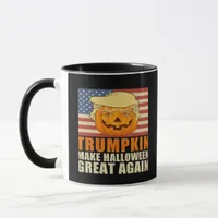 Trumpkin Halloween Funny Classic & Basic Design Mug