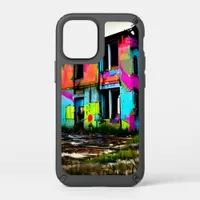 Abstract Graffiti Abandoned Urban Building   Speck iPhone 12 Mini Case