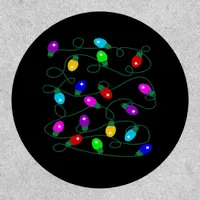 Christmas Lights -Let's Get Lit Lights- Merry & Br Patch