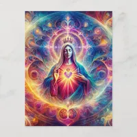 Sacred Heart of Mary Postcard