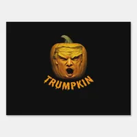 Trumpkin – Funny Donald Pumpkin Halloween Classic Sign