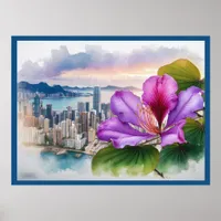 National Flower Bauhinia (Hong Kong) | Poster