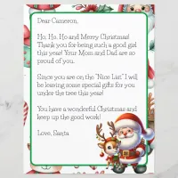 Personalized Letter from Santa for Children