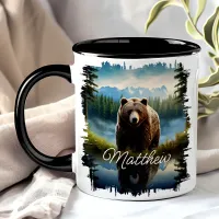 Grizzly Bear Wilderness Mug