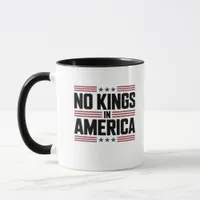 No Kings In America USA Creative Style Mug