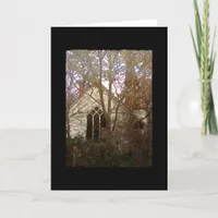 The Abandoned Church Card