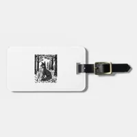 Cottagecore Forestcore Goblincore Forest Woodland Luggage Tag