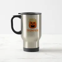 Halloween Trumpkin Funny – Spooky Parody Slogan Travel Mug
