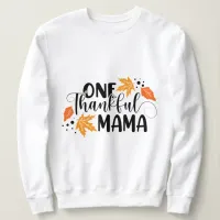 Thanksgiving inspired typography  sweatshirt