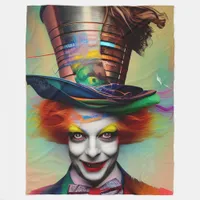 He's Mad Fleece Blanket