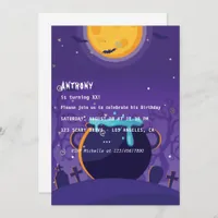 Halloween Birthday Party Invitation