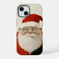 Tired Santa iPhone 15 Case