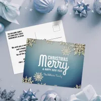 Foil Holiday Post Cards