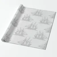 Vintage Nautical Wrapping Paper