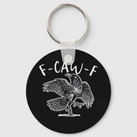 F-Caw-F Classic Retro Keychain