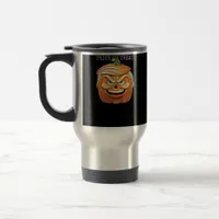 Pumpkin Donald, Funny Halloween Scary Classic Travel Mug