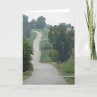 Kalona, Iowa Rural Street Card