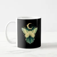 Moth Fairycore Goblincore Whimsigoth Cottagecore Coffee Mug