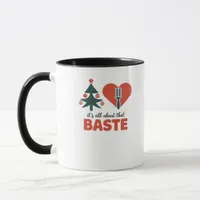 All About That Baste Christmas Classic Retro Look Mug