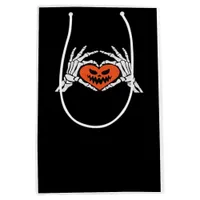 Skeleton Hands A Spooky Halloween Heart Classic Medium Gift Bag