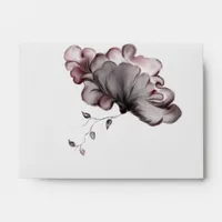 Rose flower  envelope