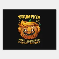 Trumpkin Halloween - Make Halloween Great Again Cl Sign