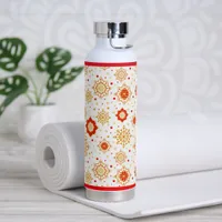 Retro Mid-Century Modern Design Water Bottle