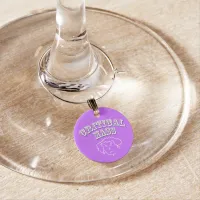 ID Tag 'Critical Mass' Wine Charm