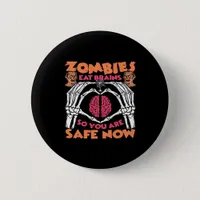 Zombies Eat Brains Classic Button