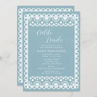 Mexican Papel Picado Cielito Lindo Baby Shower Invitation