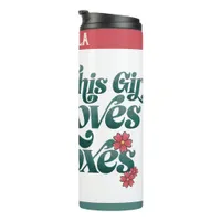 This Girl Loves Foxes Thermal Tumbler