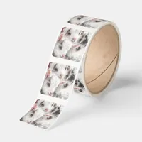 Snow Babies - Christmas Baby Goats 4 Square Sticker