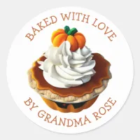 Pumpkin Pie Food Label