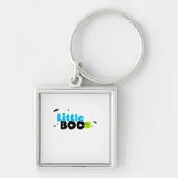 Little Boo Funny Retro Keychain