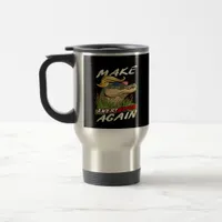 Funny Make Amerigator Again Donald Parody American Travel Mug
