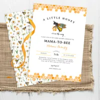 Honey Bee Mama to Bee Baby Shower Invitation