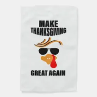 Make Thanksgiving Great Again, Funny Turkey Gift I Garden Flag