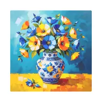 Beautiful Vase of Flowers  Metal Print