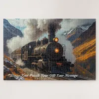 Steam Over the Highlands: A Journey Through Time Jigsaw Puzzle