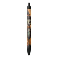 Quirky Cat in a Witch Hat Halloween Writing Pen
