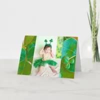 Personalized Photo St Patrick's Day Card