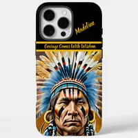 Native Art Planner: Bold Patterns iPhone 16 Pro Max Case