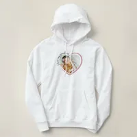 I Love My Grandma Heart Photo  Hoodie