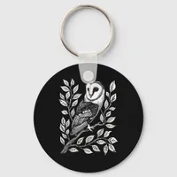 Barn  Goth Witch Goblincore Cottagecore Academia Keychain