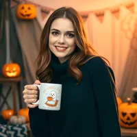 Cute Ghostly Coffee Break Mug