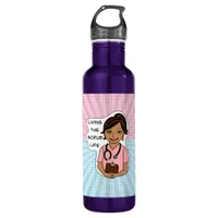 Living the Scrub Life | Medical Professional Humor Stainless Steel Water Bottle