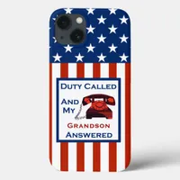 [Patriotic American] Military Veteran Duty Called iPhone 13 Case